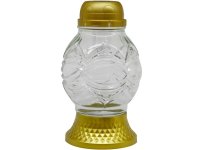 Hřbitovní svíčka LED 22cm MADONA zlatá /stříbrná